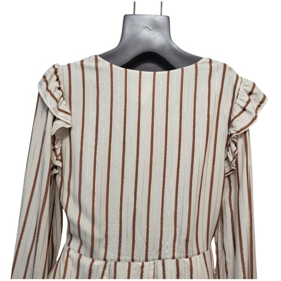 Tularosa Blaine Dress Metallic Stripe Mini - Picture 10 of 17